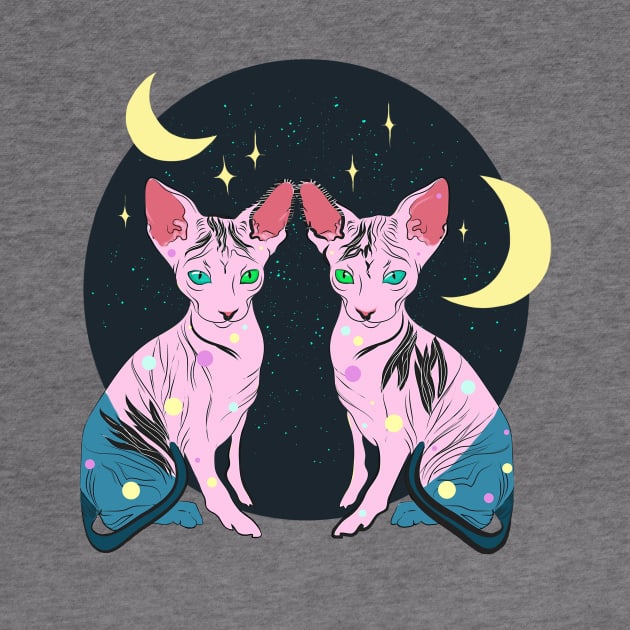 Sphynx Twins by Ria_Mizuko